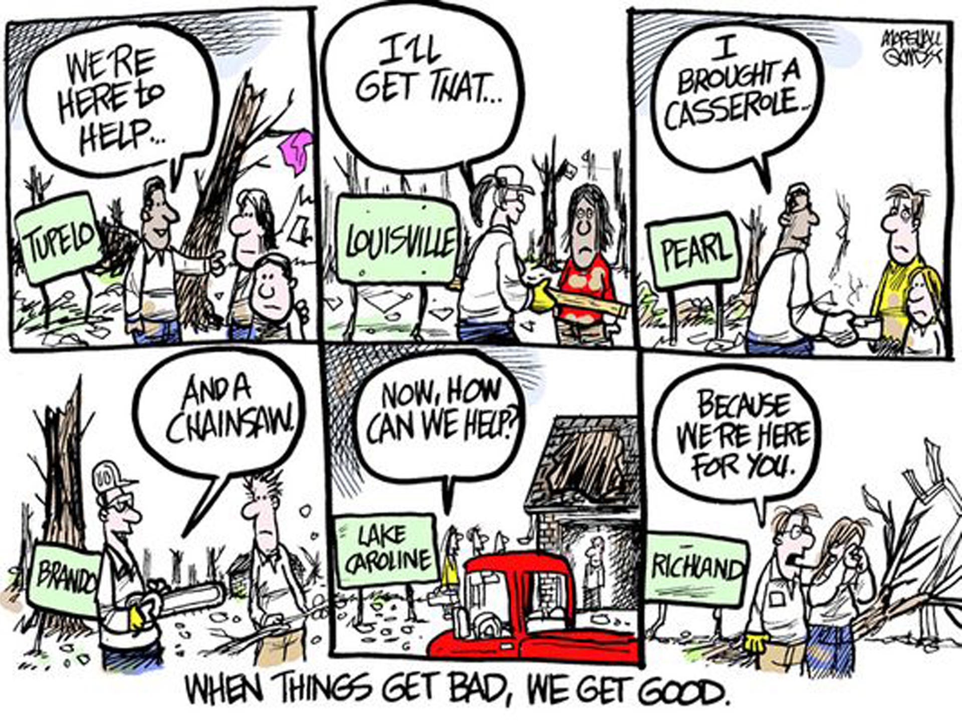 The cartoonist's homepage, clarionledger.com/opinion