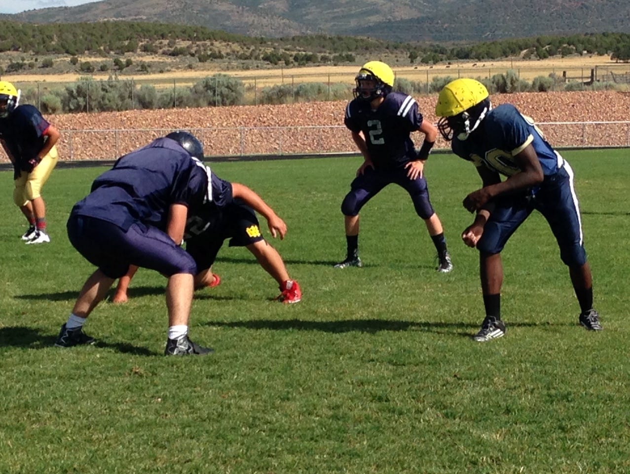 Enterprise Wolves have plenty of both speed and strength on the offensive and defense lines this season.