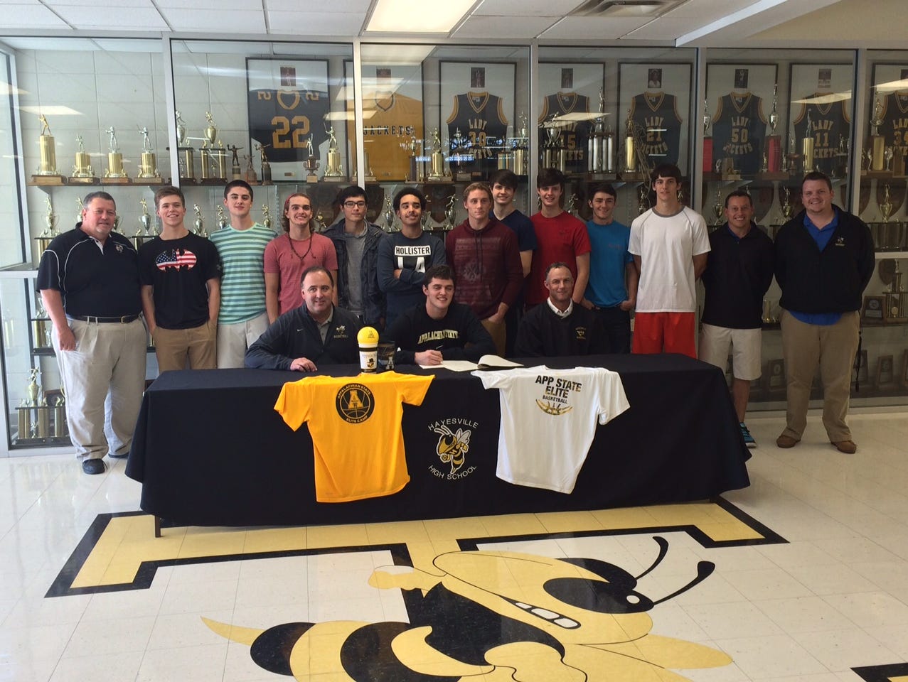Hayesville senior Zach Cottrell has signed to play college basketball for Appalachian State.