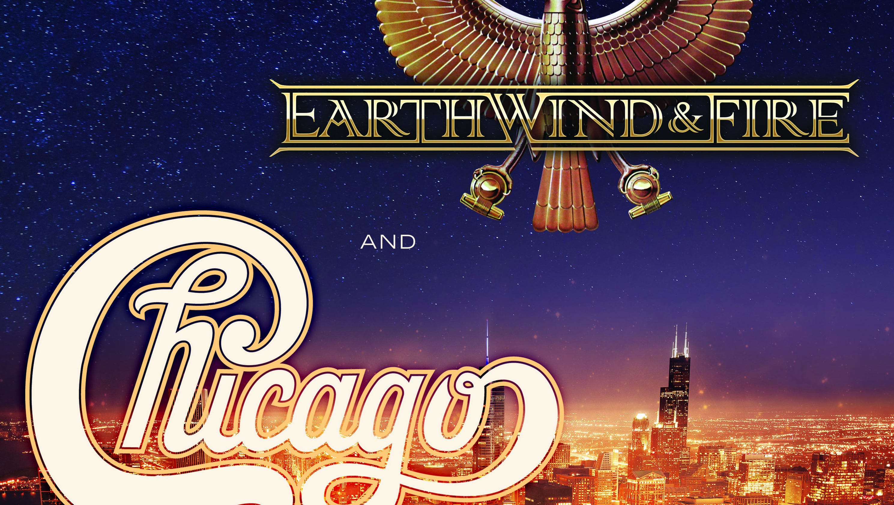 Chicago and Earth Wind & Fire concert tickets