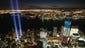 2012: Tribute in Light shines as One World Trade Center,