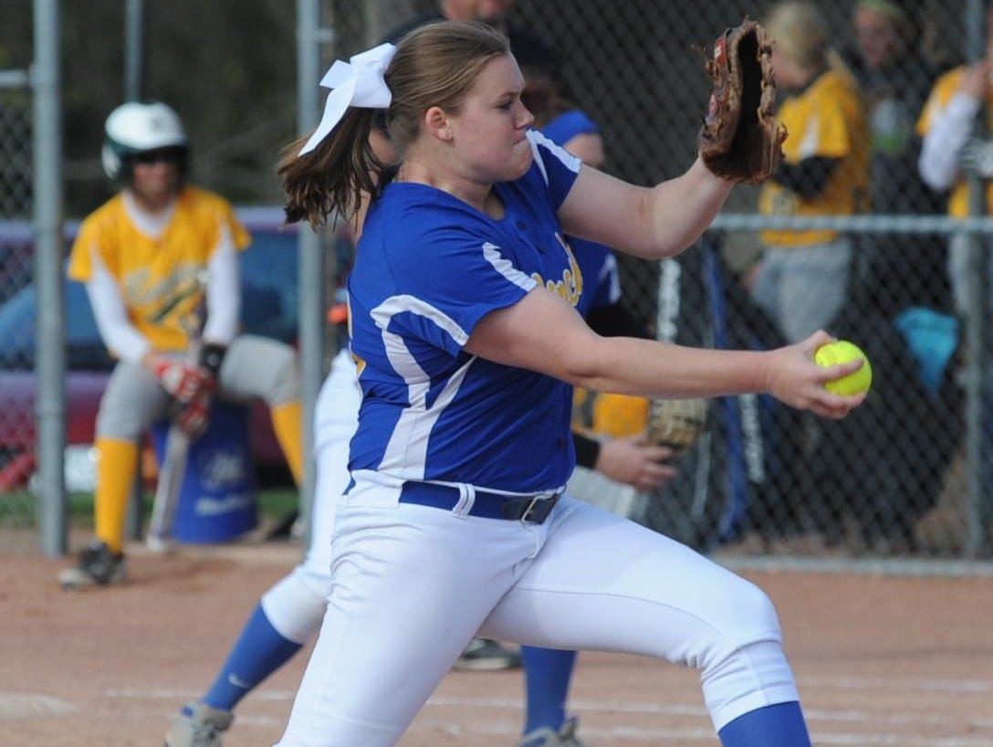 Lincoln’s Sydney Griffin was once again among the state’s leaders in strikeouts as she led the Golden Eagles to a sectional championship.