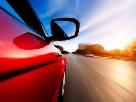 Like airplanes, some cars have black boxes that record information.