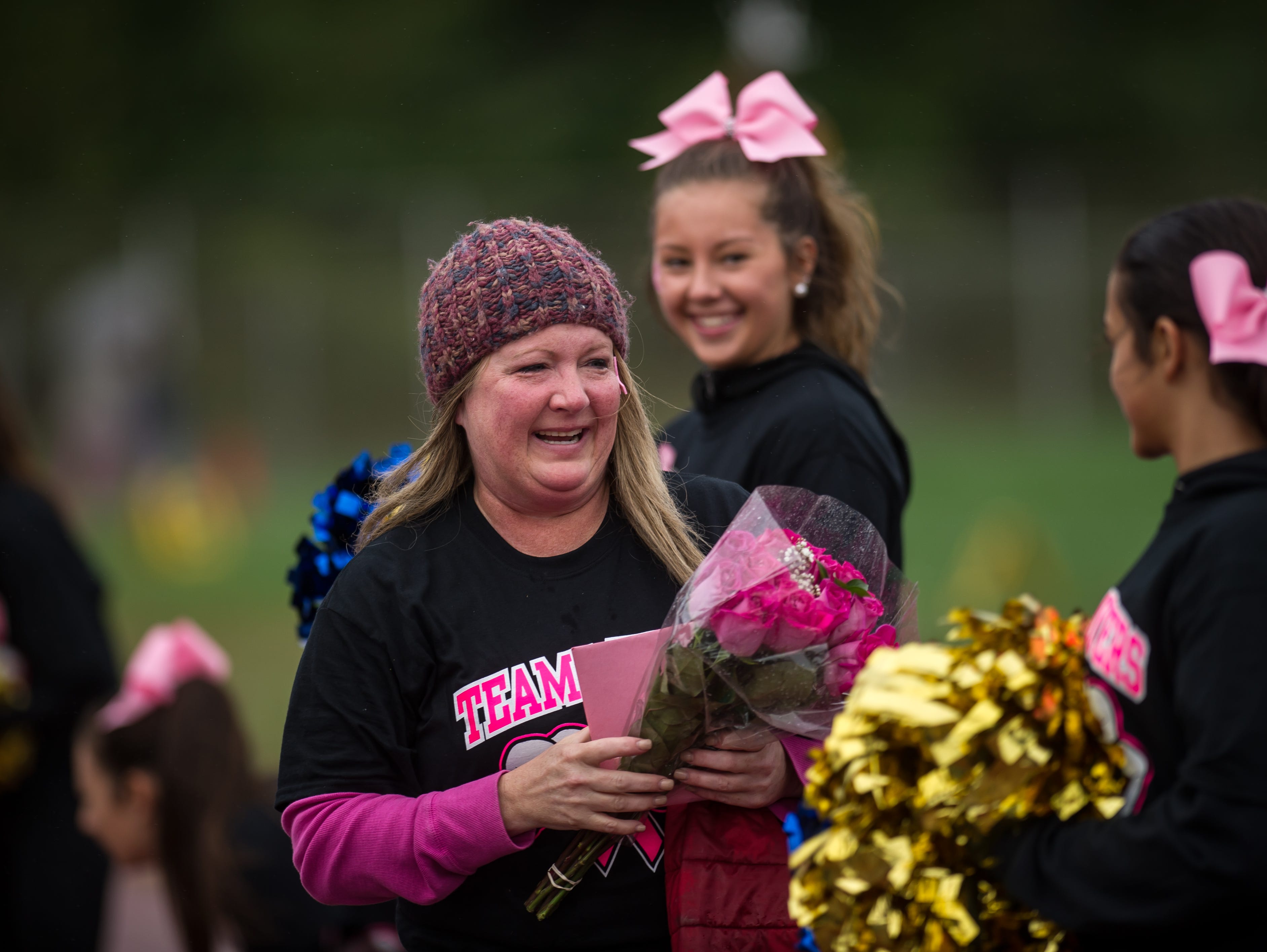 Spotswood ‘cheers Coach Meyers For Courageous Breast Cancer Battle