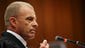 State prosecutor Gerrie Nel during cross-questioning of Pistorius on April 9.