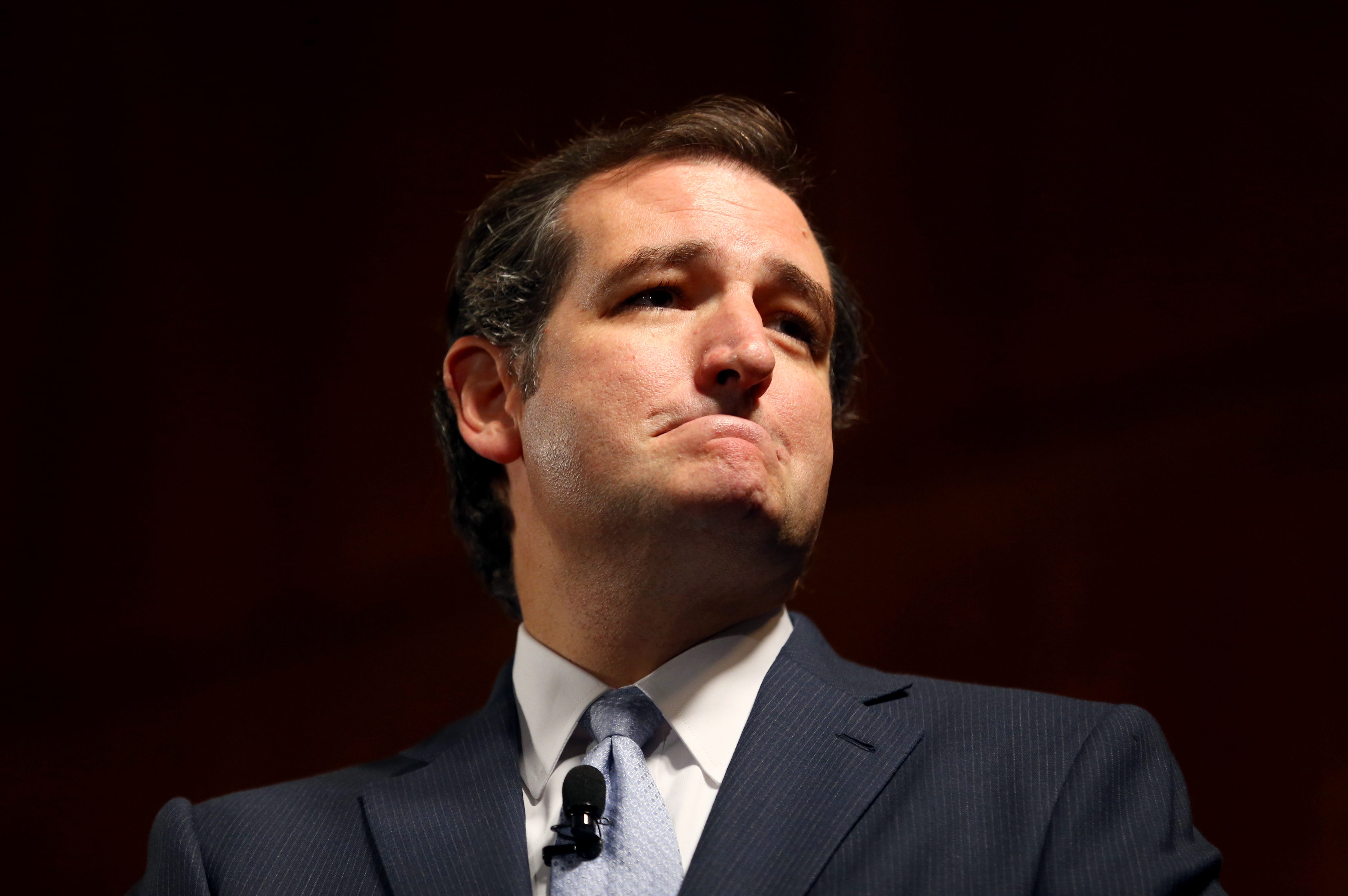 TED CRUZ says he wont delay vote on Senate deal
