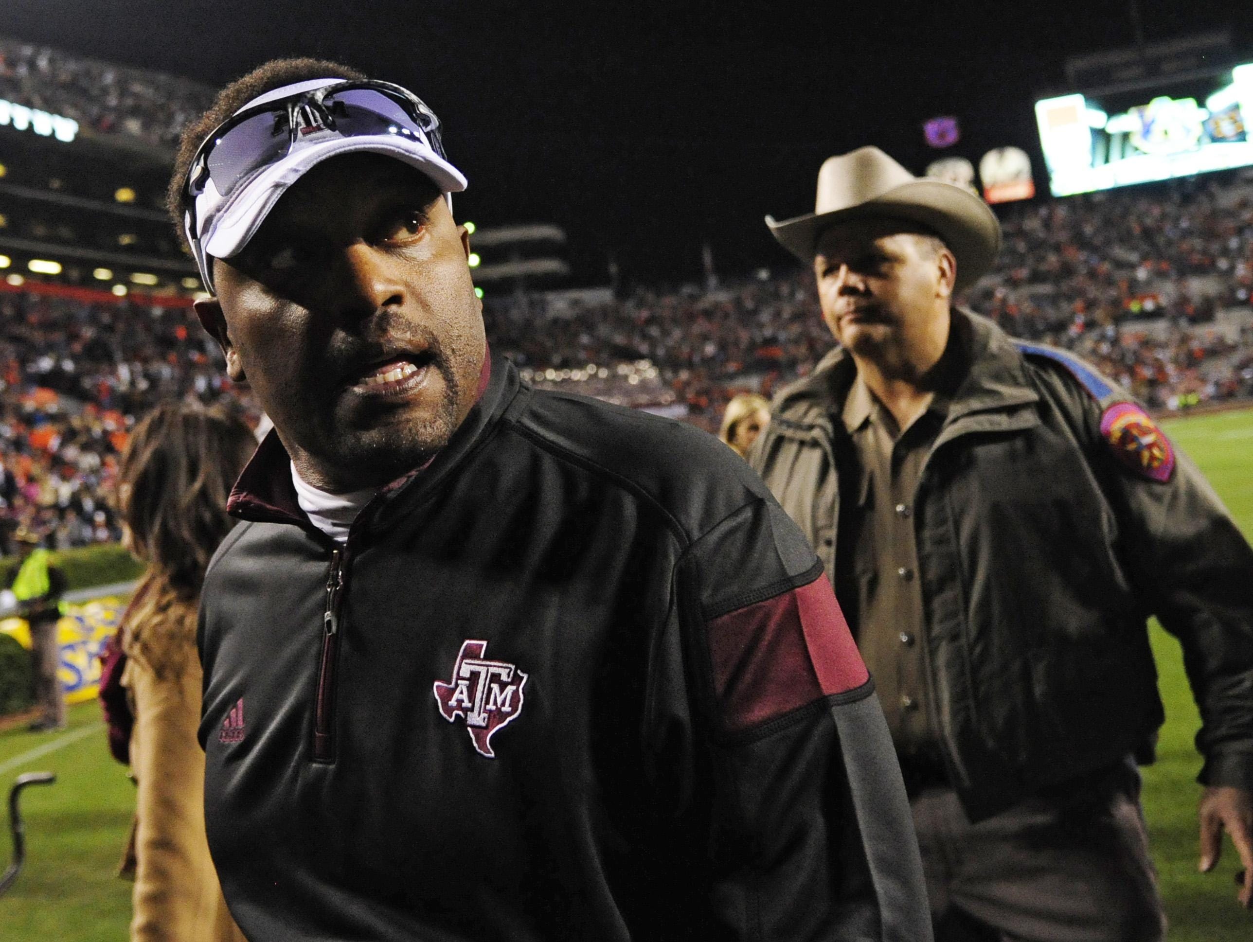Texas A&M’s Kevin Sumlin is the SEC’s second-highest paid coach at $5 million a season, but has seen the Aggies go from 11-2 his first season to 8-5 in his third.