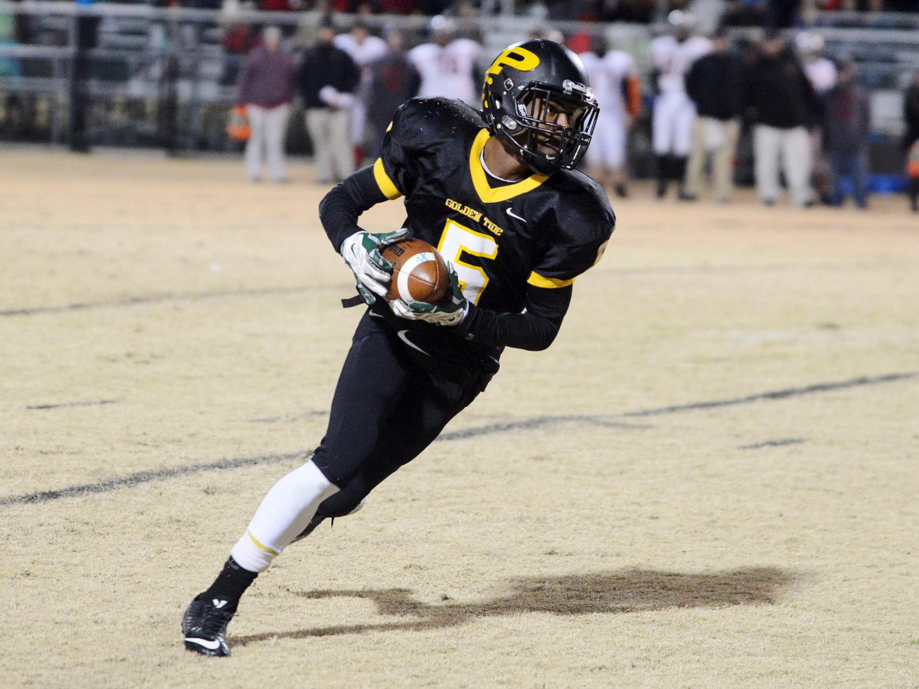 Peabody's Keyvon Goodwin and the rest of the Golden Tide open the season ranked No. 2 in Class 1A.