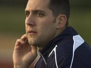  Coach Matt Gasparotto is a former standout goalkeeper for the Falcons. 