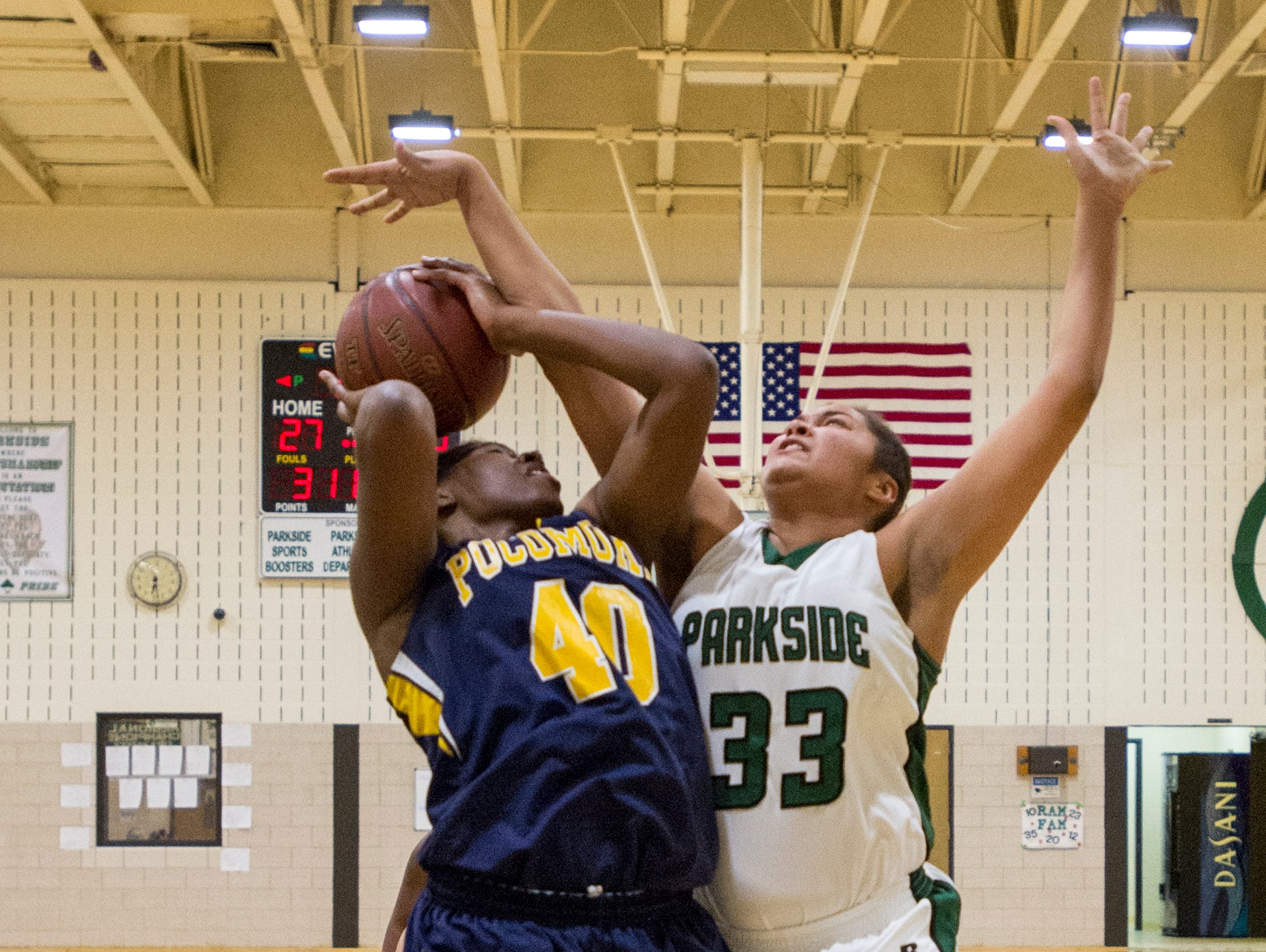 Parkside's Kayla Handy (33) was named the female athlete of the week for the period of Jan. 19-Jan. 24.