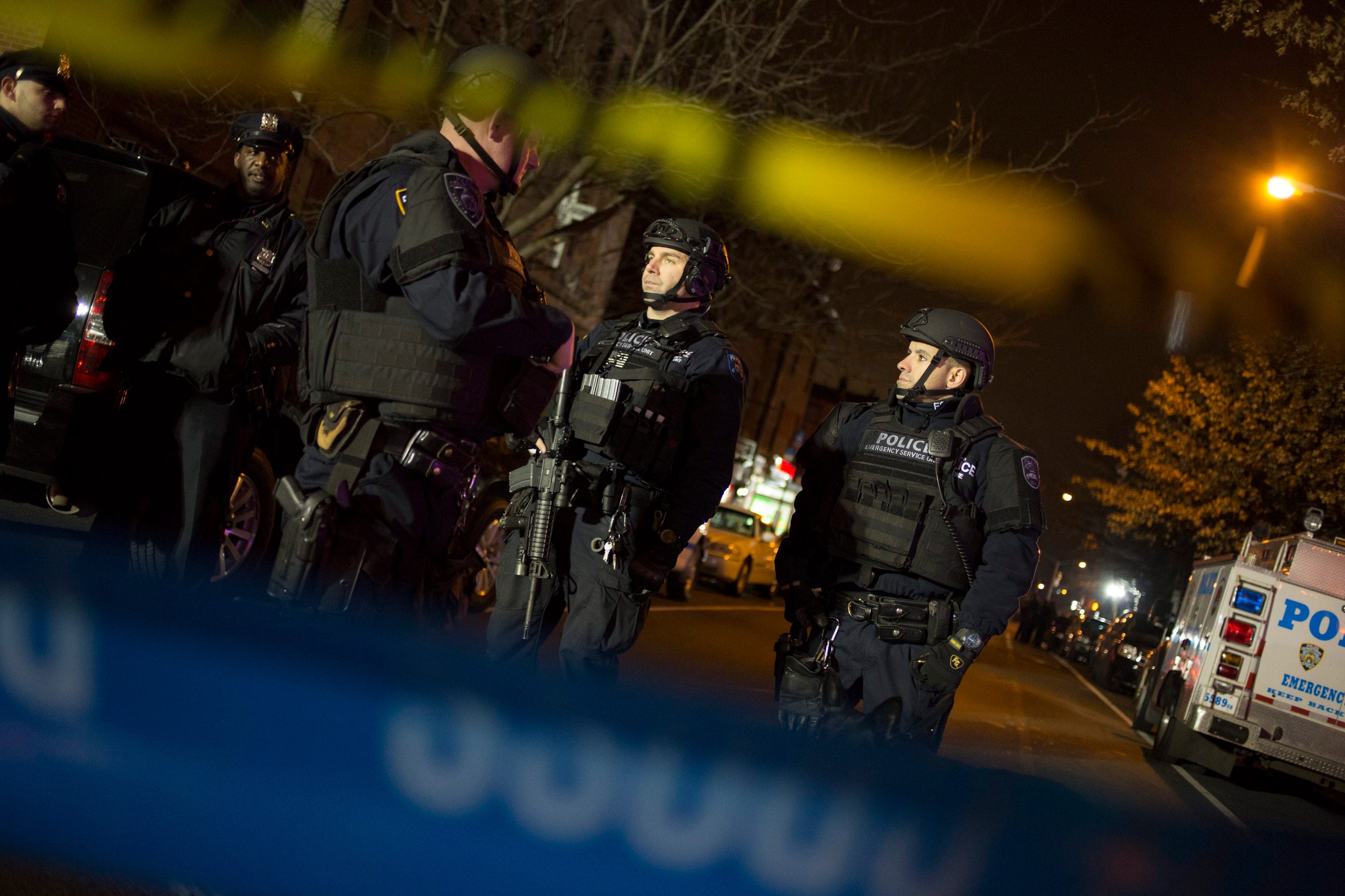 2 NYC officers dead in ambush-style shooting