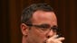 Oscar Pistorius listens to cross questioning during his trial.