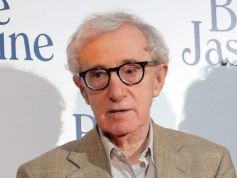 Woody Allen at the French premiere of 