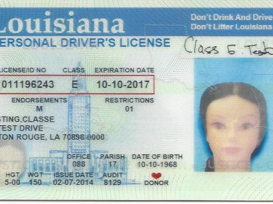 Louisiana driver’s license getting a new look