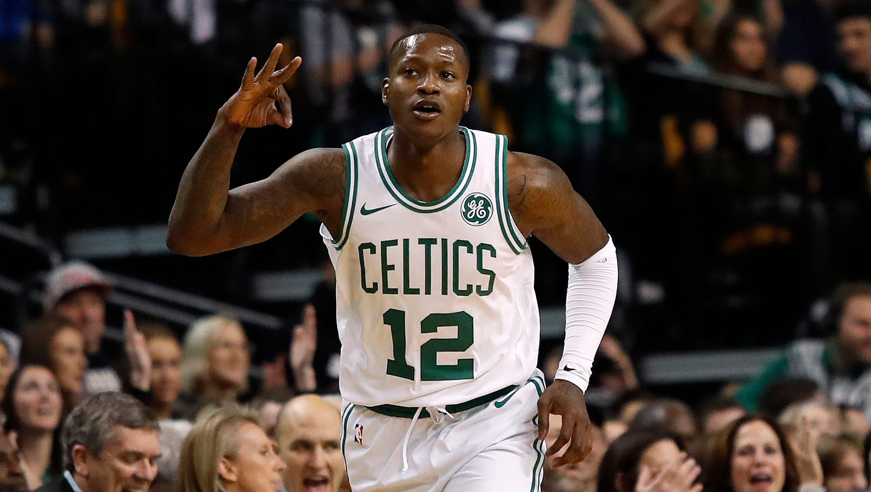 Terry Rozier has triple-double in first career start to help Celtics rout Knicks