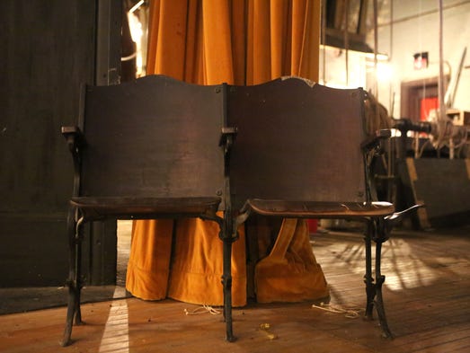 Two of the original seats from 1891 were donated back to the Sorg 