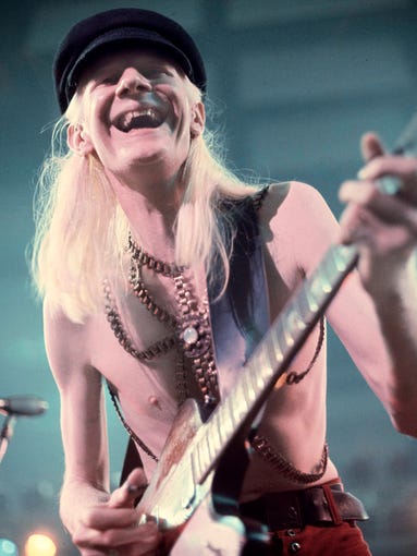 JOHNNY WINTER | July 16 (age 70) | The Texas blues-rock icon (and brother of Edgar Winter), famous for his blazing &lsquo;70s live shows, was hailed by &lsquo;Rolling Stone&rsquo; as one of the 100 greatest guitarists of all time.