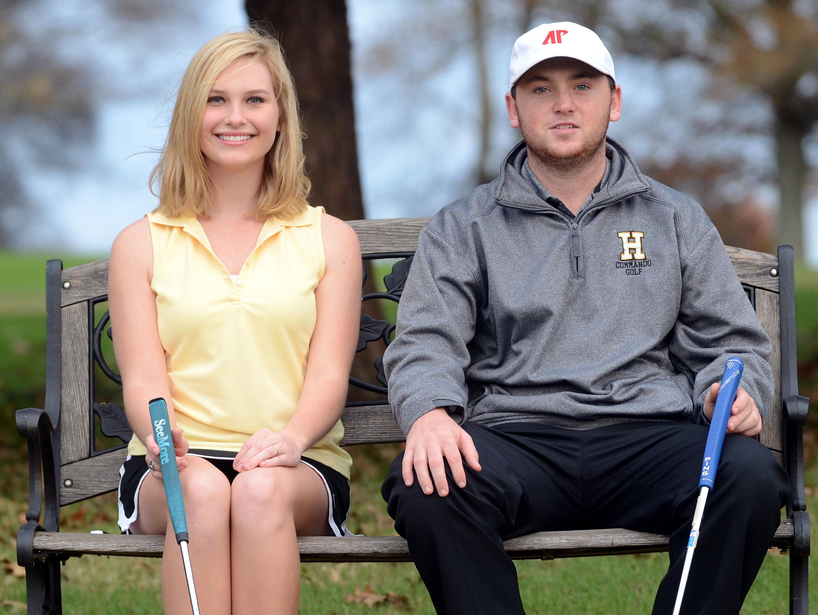 Hendersonville High senior golfers Meghann Stamps and Austin Lancaster have each signed a letter-of-intent to continue their playing career at Austin Peay State University.