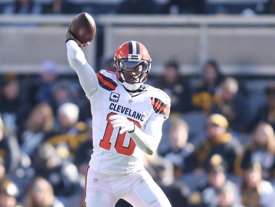 USP NFL: CLEVELAND BROWNS AT PITTSBURGH STEELERS S FBN USA PA