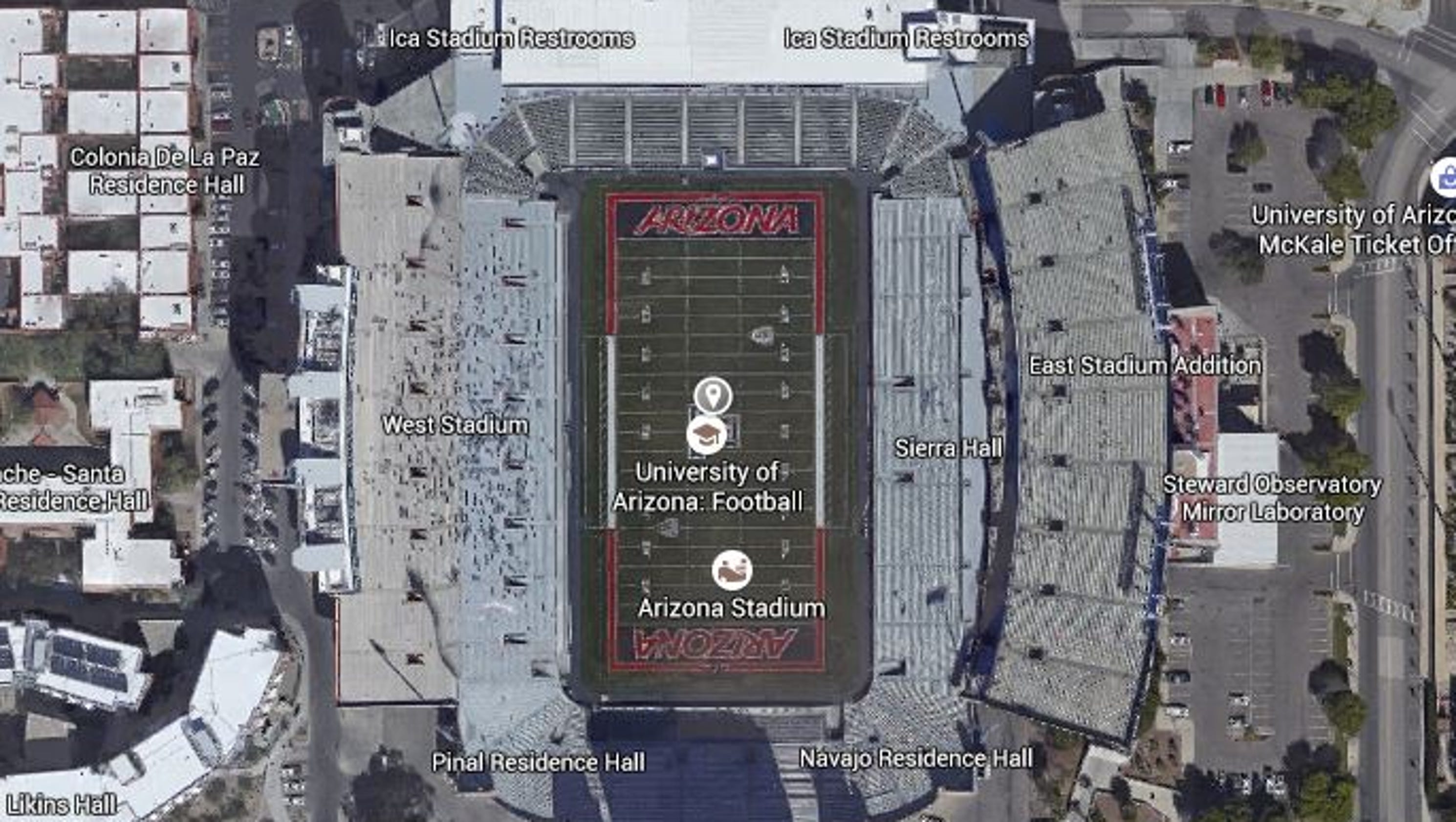 A closer look at Pac12 football stadiums