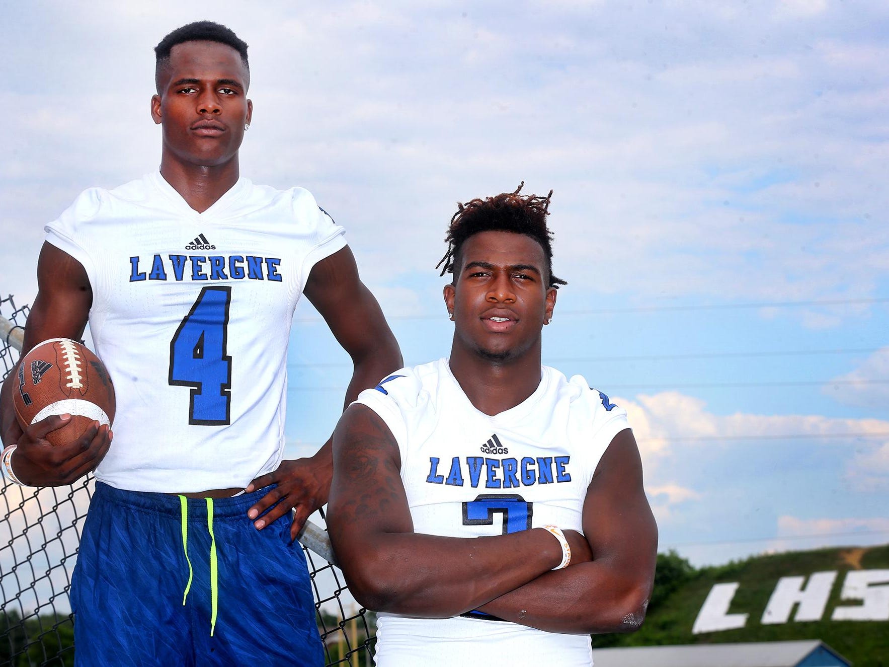 La Vergne’s Maleik Gray, left, and Princeton Fant both have committed to the Vols.