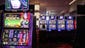 Rows of games at the Wild Rose Casino on Wednesday,