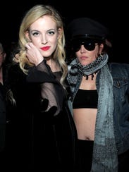 Riley Keough and mom  Lisa Marie Presley in 2010.