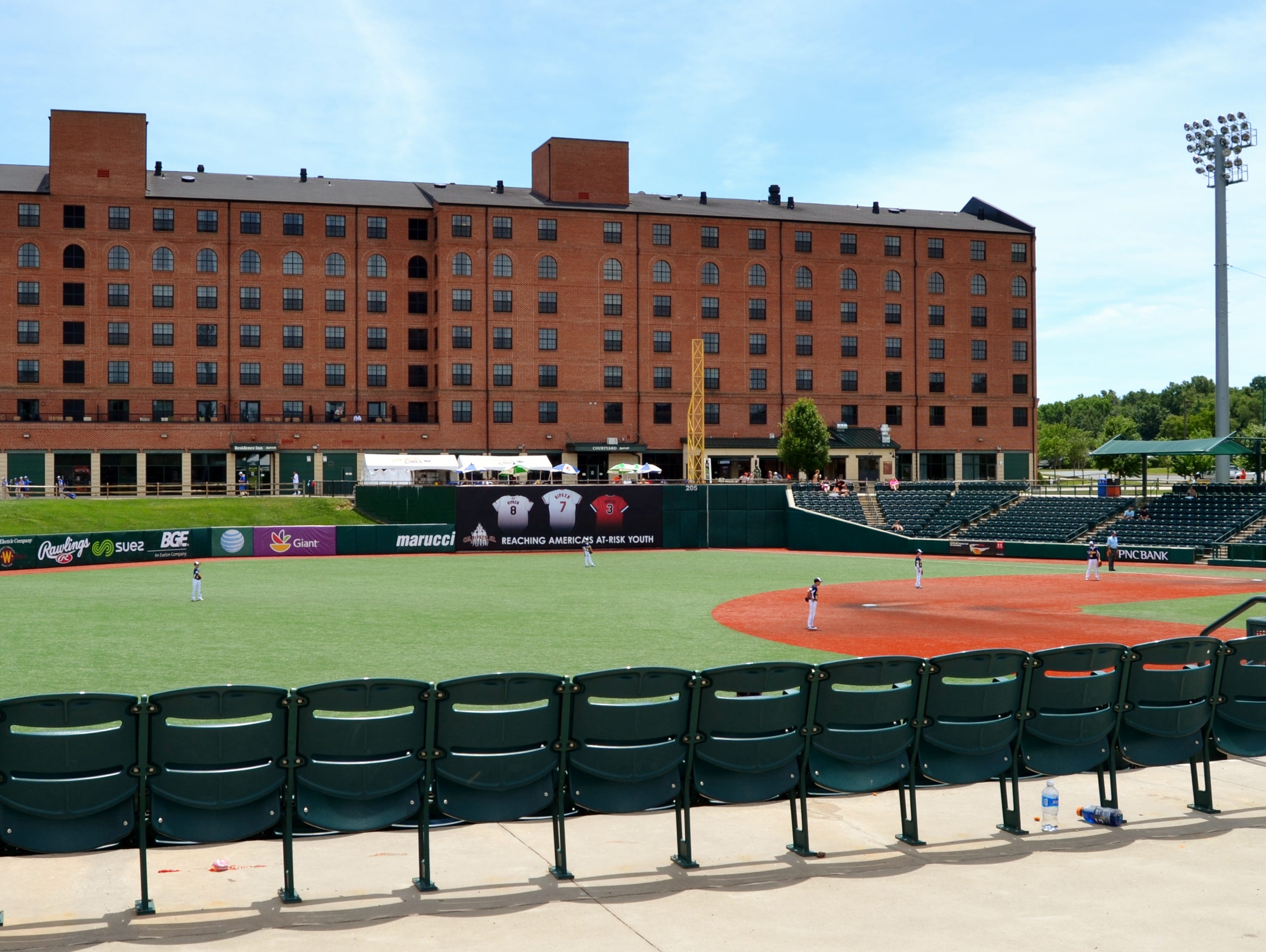 If you plan to stay onsite for a tournament at the Ripken Baseball complex in Aberdeen, Md., plan on spending at least $250 a night.