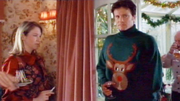 Did 'Bridget Jones' start the Ugly Christmas Sweater craze? Here's the