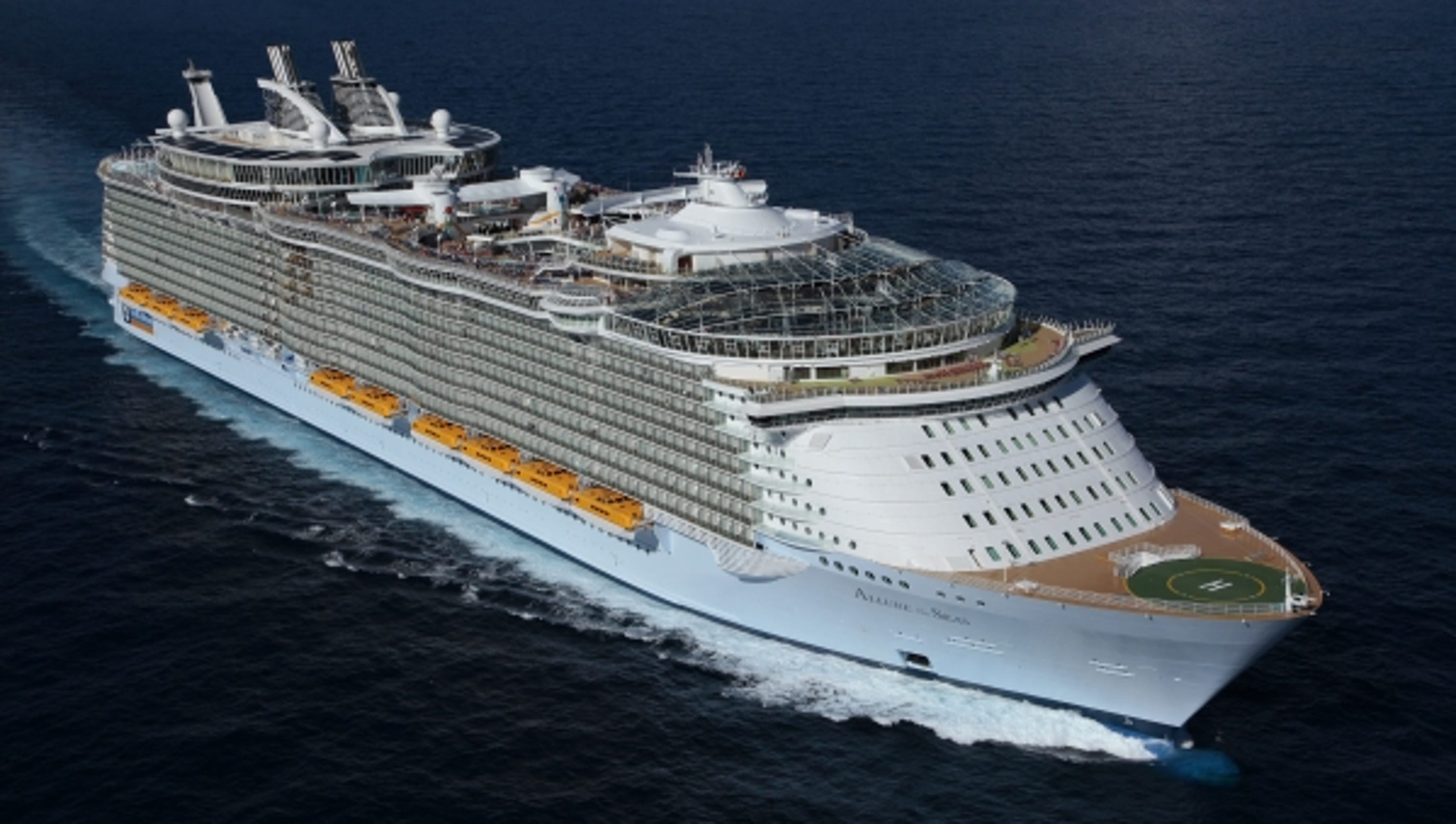Photos Inside the world's largest cruise ship