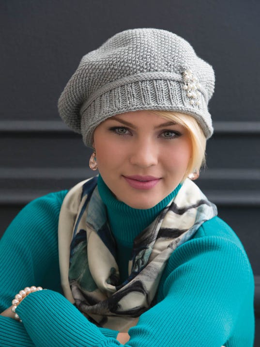 Free pattern for stylish knitted cap