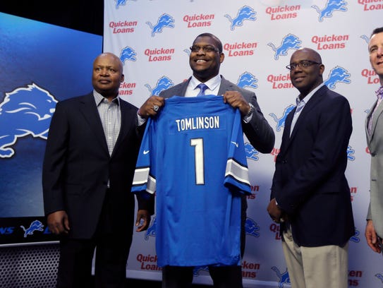 Detroit Lions 2015 first-round draft pick Laken Tomlinson