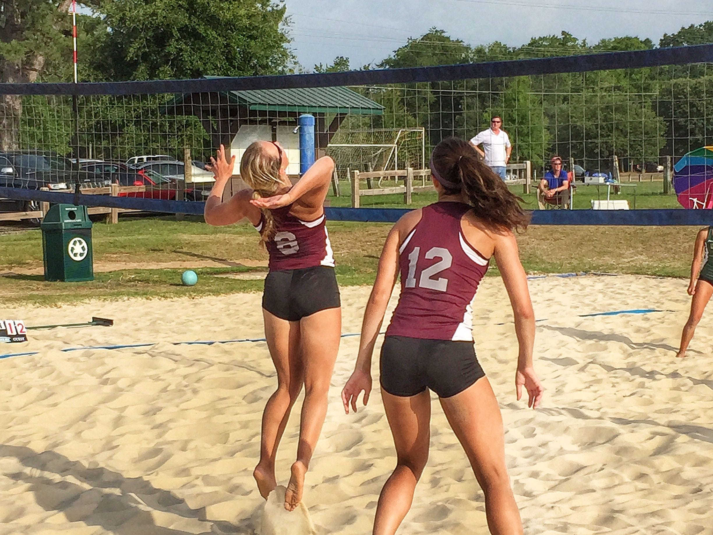 Community Christian sand volleyball hangs tough USA TODAY High School
