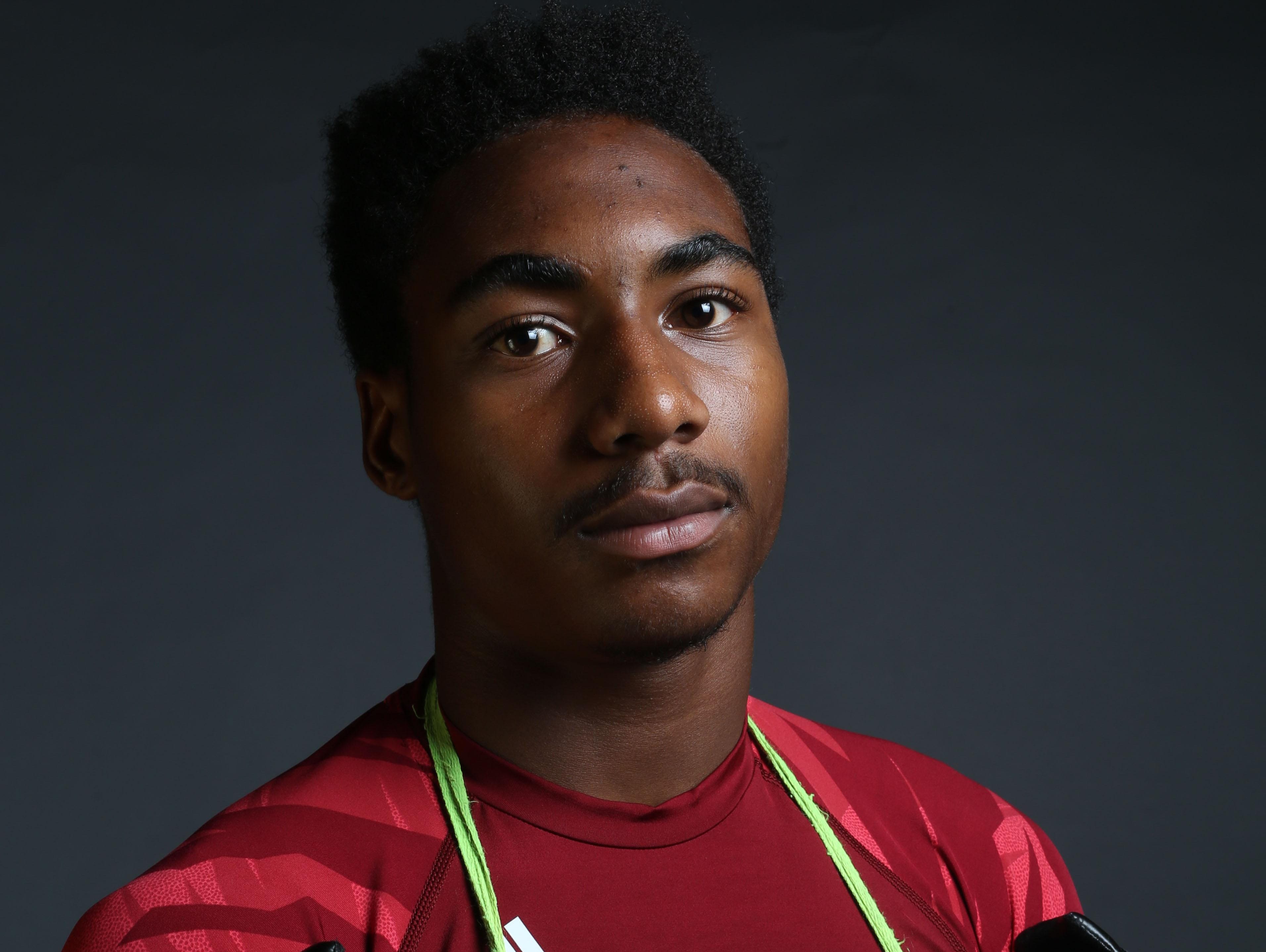 Koty Burton, a junior at La Quinta High School, was named The Desert Sun’s boys track and field athlete of 2015 after finishing fourth in the 110 meter hurdles at the CIF State Track Meet.