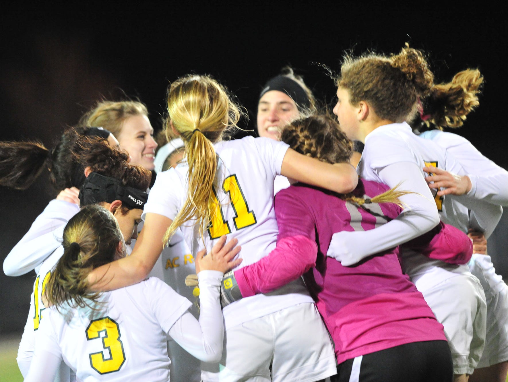 The Reynolds girls soccer team beat Asheville Christian Academy, 2-0, on Wednesday night.