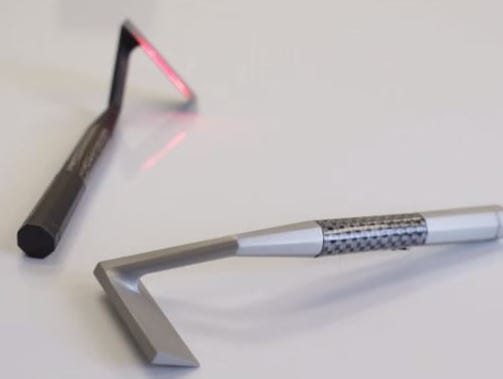 The Skarp Laser Razor is gaining attention on Kickstarter as the first razor powered by a laser, for an irritation free, close shave.