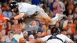 July 2: White Sox outfielder Adam Eaton leaps over