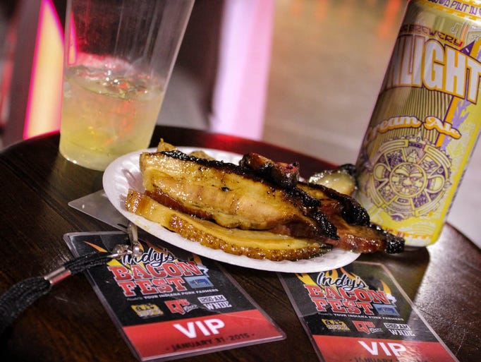 Bacon tastings, dishes, drinks and variations for pork lovers