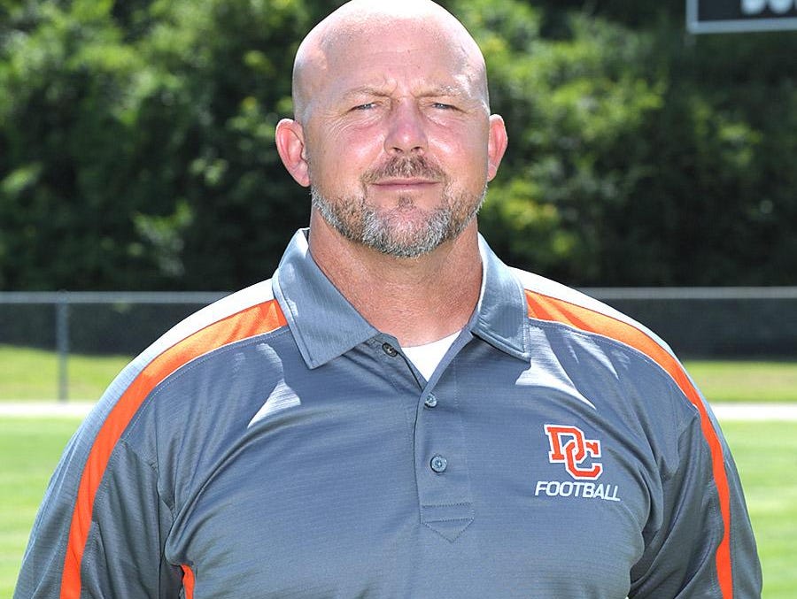 Dickson County head football coach Randy Murphree