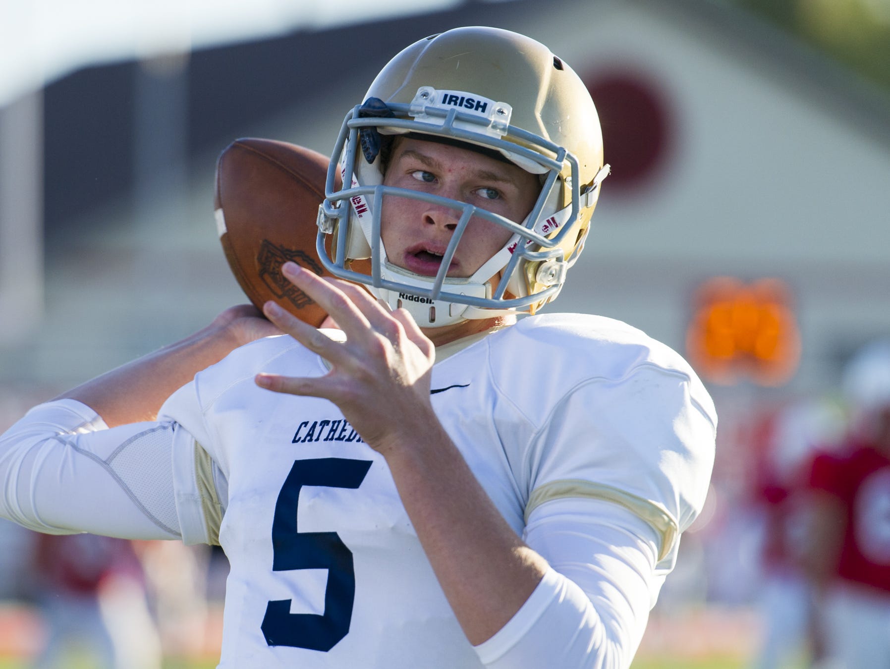 Cathedral QB Max Bortenschlager will play in the Big Ten at Maryland.