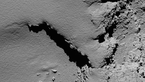 Slow-motion goodbye: Rosetta craft makes deliberate dive into comet