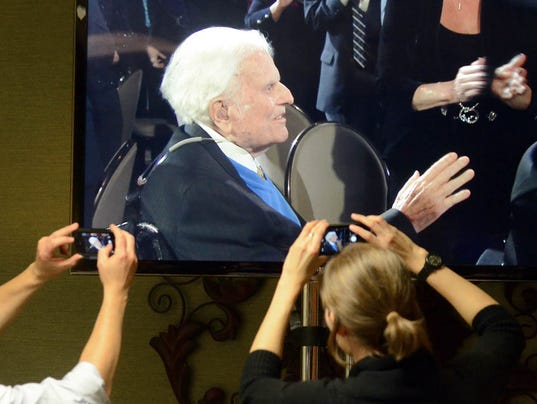 AP People-Billy Graham