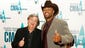 Phil Everly, left, and Cowboy Troy arrive for the 40th annual CMA Awards show in 2006.