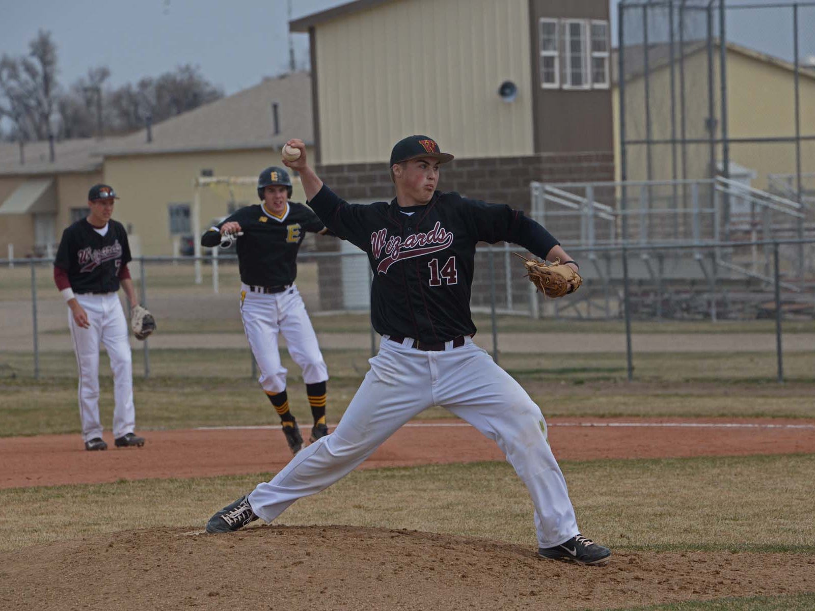 Windsor’s Corte Tapia, shown in this Coloradoan file photo, pitched five scoreless innings to beat Berthoud on Monday.