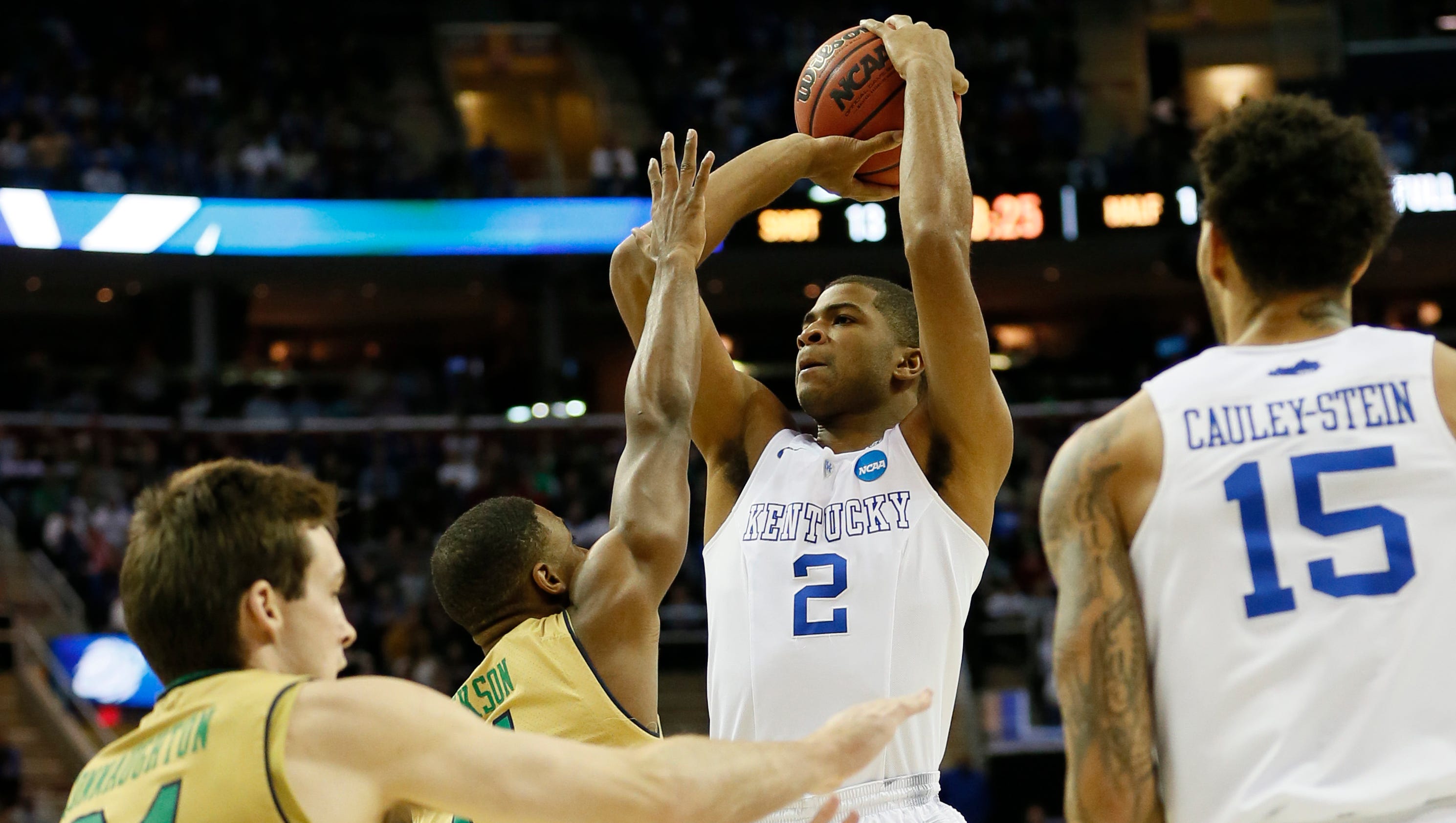 All the highlights from the Elite 8