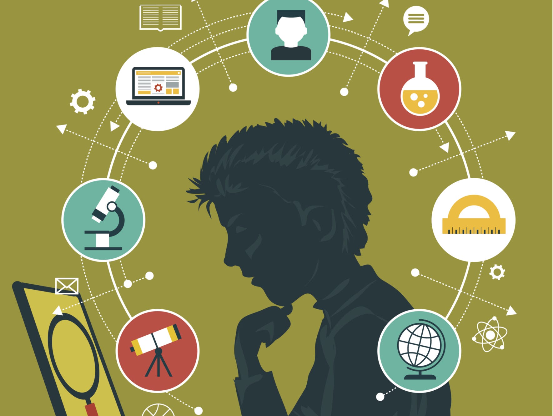 concept education infographics