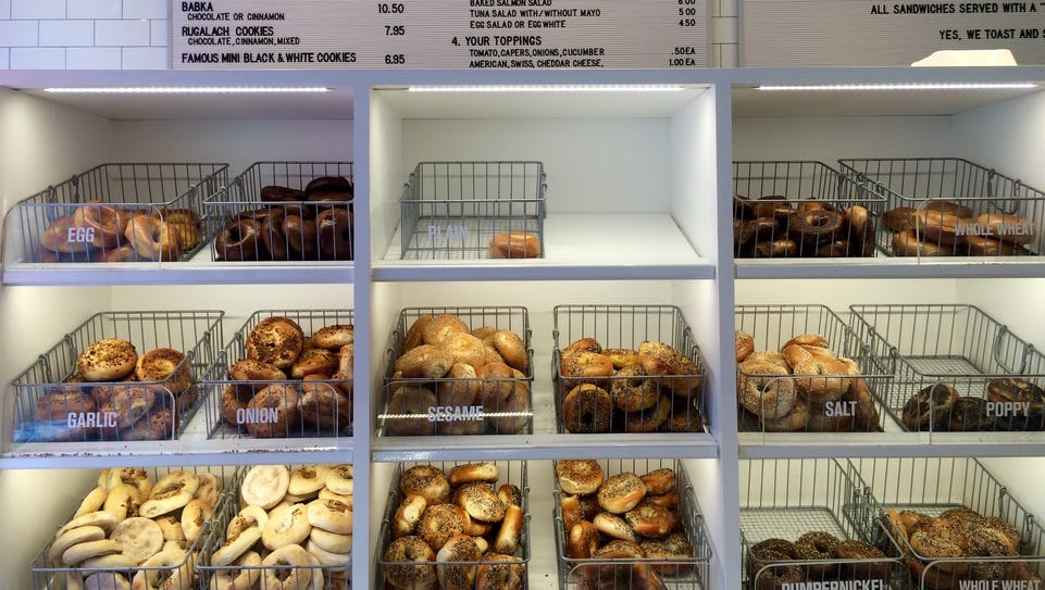 The shiny new shop now offers about 10 traditional