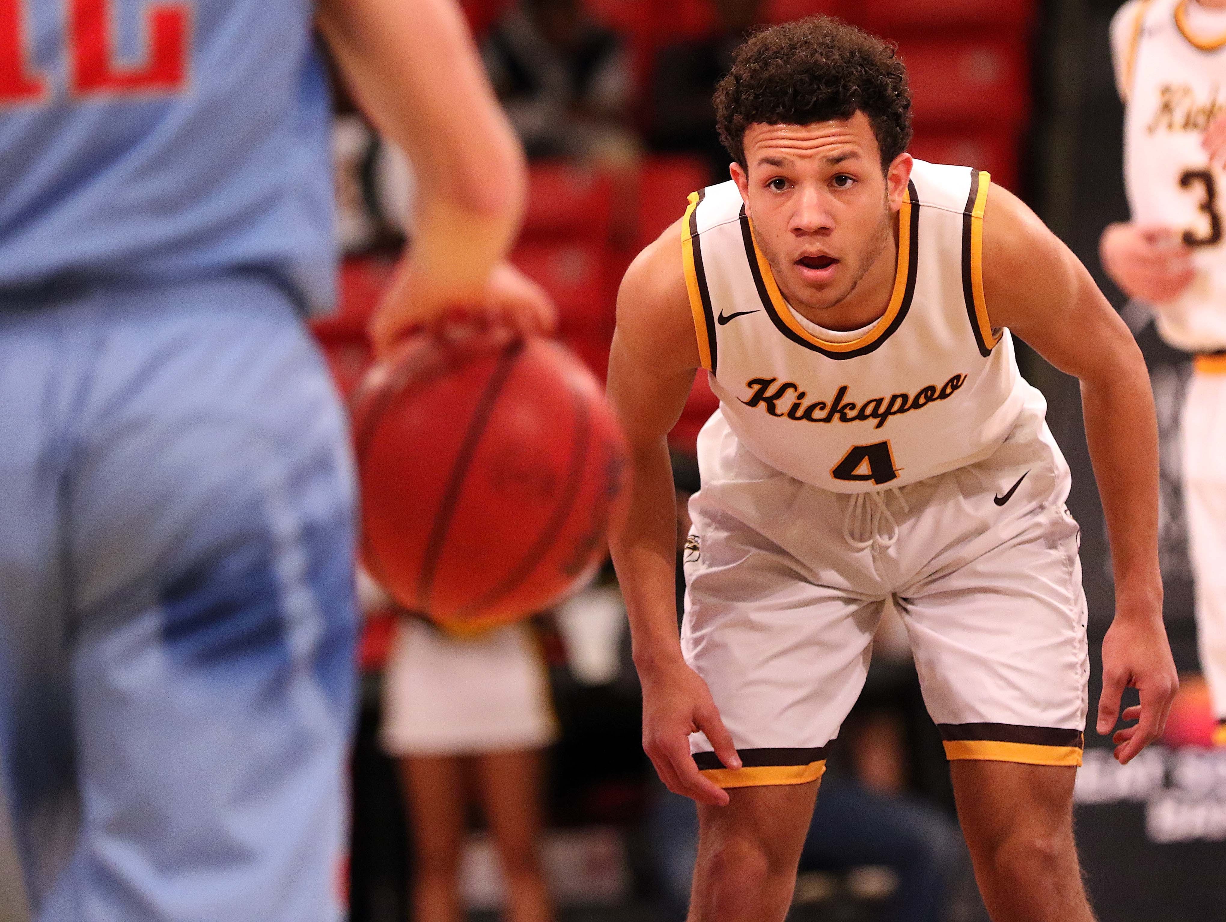 Kickapoo's Isaac Johnson.