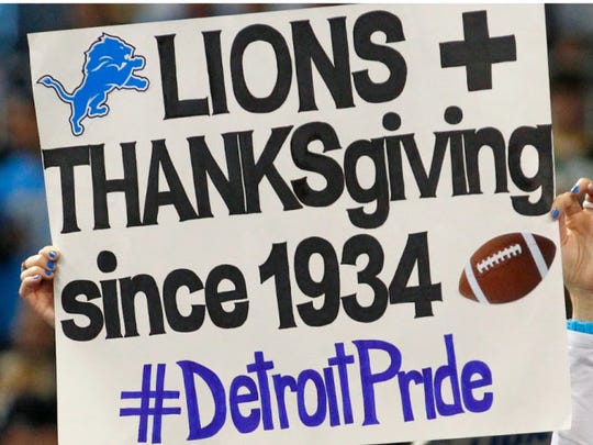 Detroit Lions have played on Thanksgiving Day since