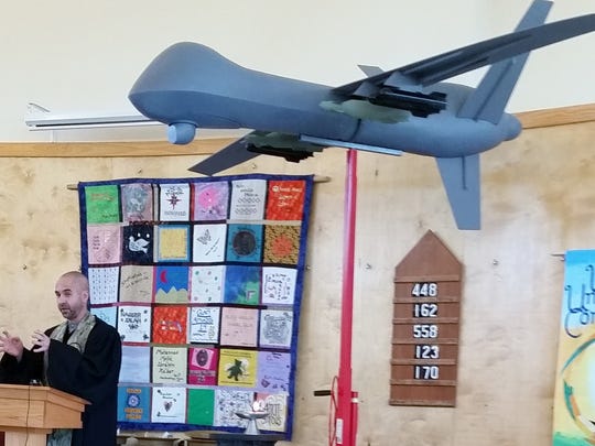 Chris Antal offers a sermon on drone warfare in December
